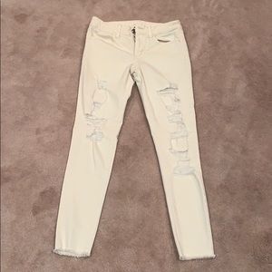 Cream American Eagle Jeans